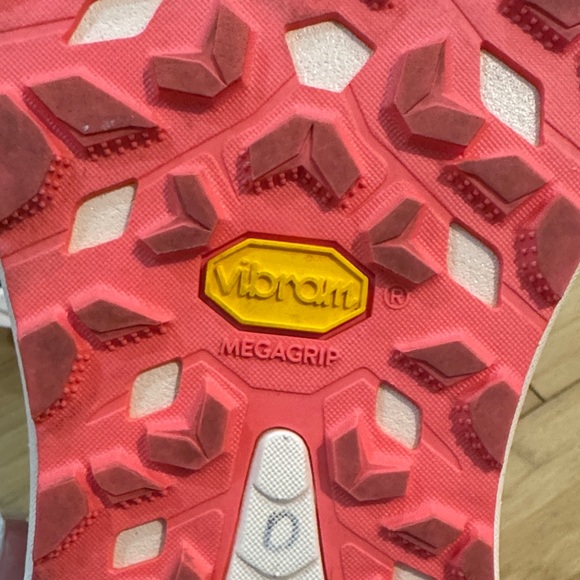 Hoka One One Navy Sandals with Pink Soles - Picture 8 of 10